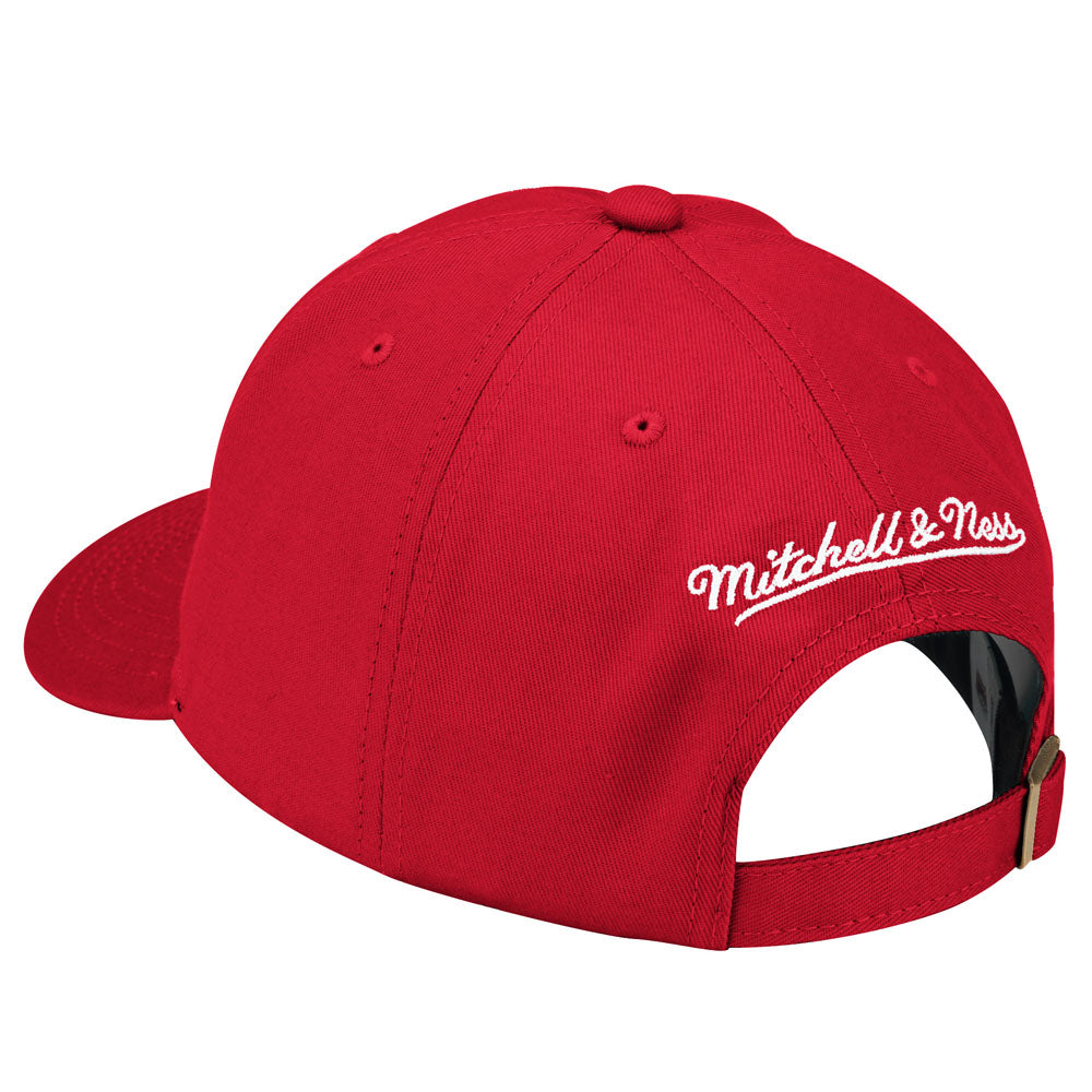 Mitchell & Ness - Chicago Bulls Dad Cap - Red - capstore.dk